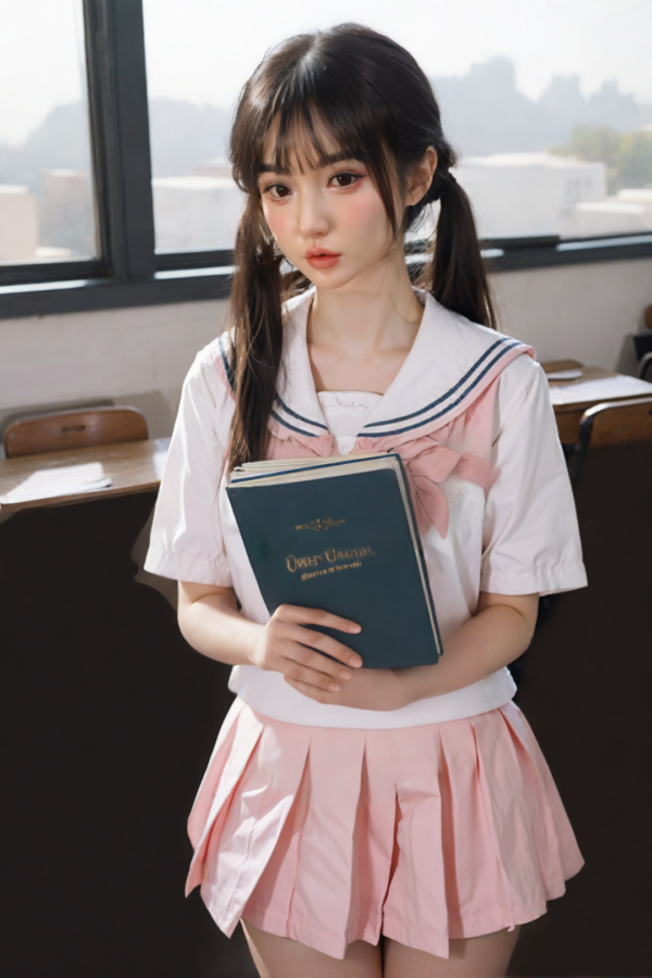 SweetBlossom SakuraDoll - Kawaii Anime-Style Companion - Image 2