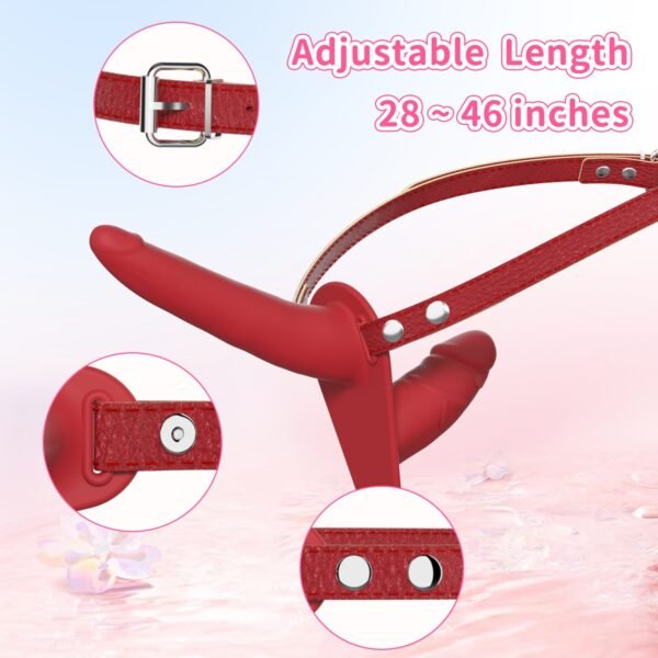 QueerFlex Adjustable Strap-On Dildo - Body-Adaptive Harness Kit - Image 5