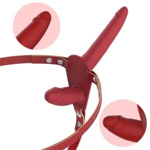 QueerFlex Adjustable Strap-On Dildo - Body-Adaptive Harness Kit