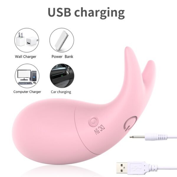 Fun Fish App Jump Egg - Waterproof USB Rechargeable Wellness Device - Image 3