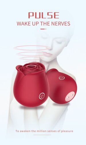 LuxeRose Silicone Pulse Massager