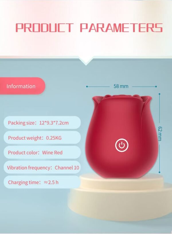 LuxeRose Silicone Pulse Massager - Image 15