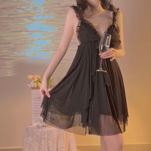 Elegant Paper Lace Nightwear - Image 13