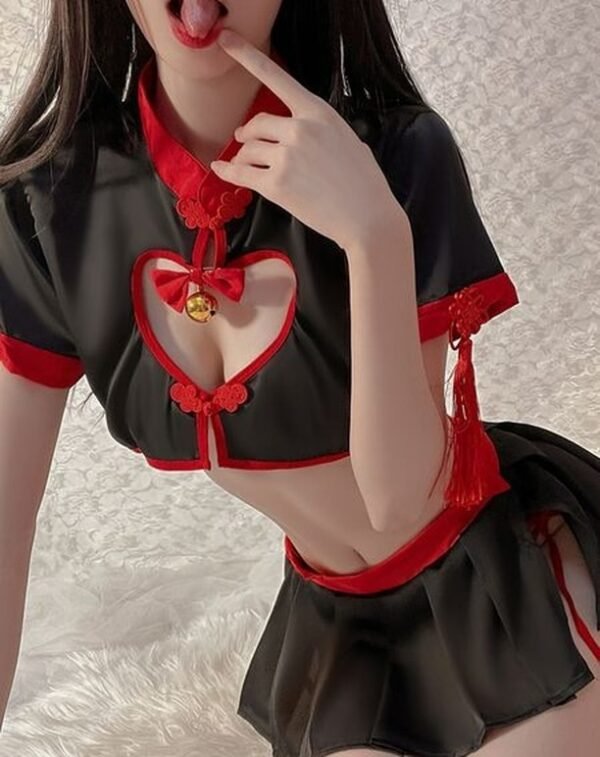 Oriental Luxury Erotic Ensemble with OEKO-TEX® & GOTS Certification - Image 3