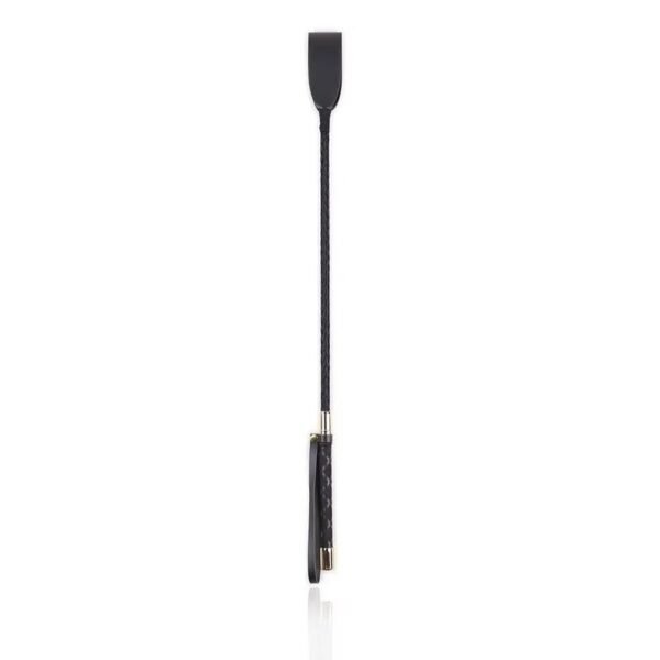 Certified PU Training Whip with Deluxe Black & Gold Design (FDA/RoHS Certified) - Image 2